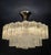 Vintage Murano Glass Ceiling Light in the style of Barovier, Italy, 1980s For Sale - Image 3 of 12