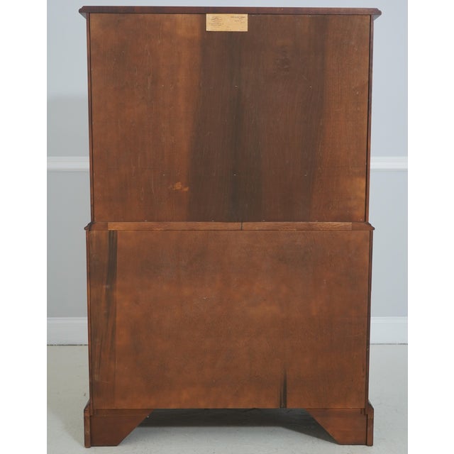 Henkel Harris Cherry Chifferobe High Chest For Sale - Image 15 of 18