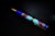 Blue David Rosales Gemstone Pen Southwest Turquoise Ruby Lapis Finely Crafted For Sale - Image 8 of 9