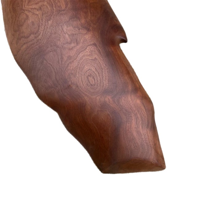 Mid-Century Modern 1969 G. Reynold’s Signed California Wood Sculpture For Sale - Image 3 of 8