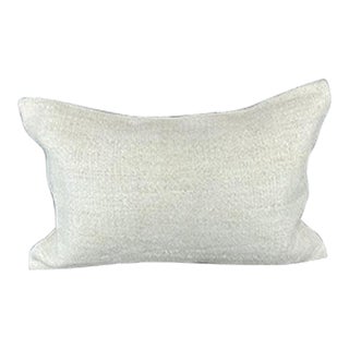 16 x 24 Hemp Pillow Turkish Cushion Natural White Pillow Cushion Cover For Sale