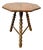 Victorian Wooden Bobbin Tripod Leg Side Table For Sale