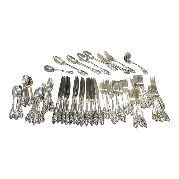 Godinger 20th Century Baroque カトラリーセット 20th Century Baroque 18/10 Stainless Steel 20 Piece Flatware Set