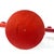 Red Candle Holder in Wood from Aarikka Finland, 1960s For Sale - Image 6 of 8