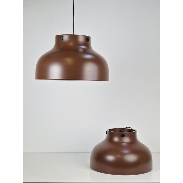 Mid-Century Modern Super Jumbo Pendant Lamp by Uniline for Nordisk Solar, 1960s, Set of 2 For Sale - Image 13 of 16