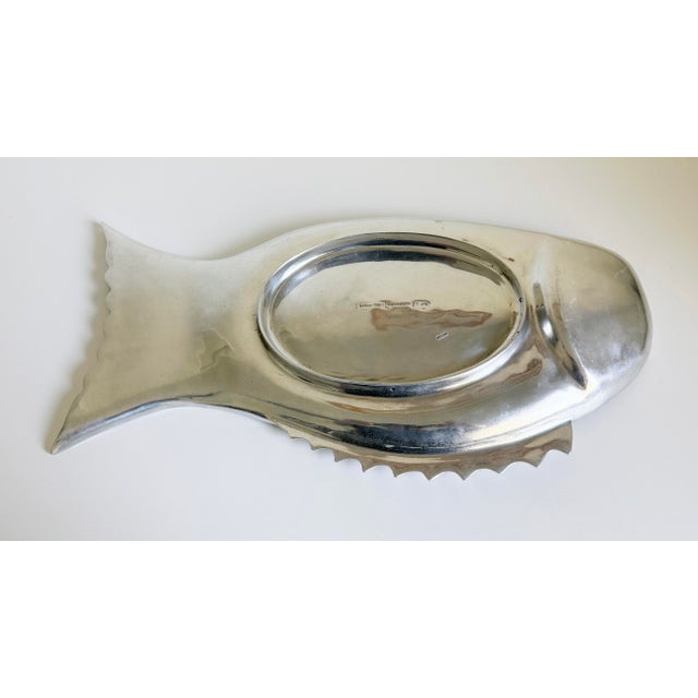 Vintage Arthur Court Fish Serving Platter, 1975 For Sale - Image 9 of 12