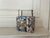 George S. Rennie III (American 1940 - 2022) Mid-Century Modern Mixed Media Construction Abstract Drip Painting Table Sculpture Circa 1965 For Sale - Image 15 of 17