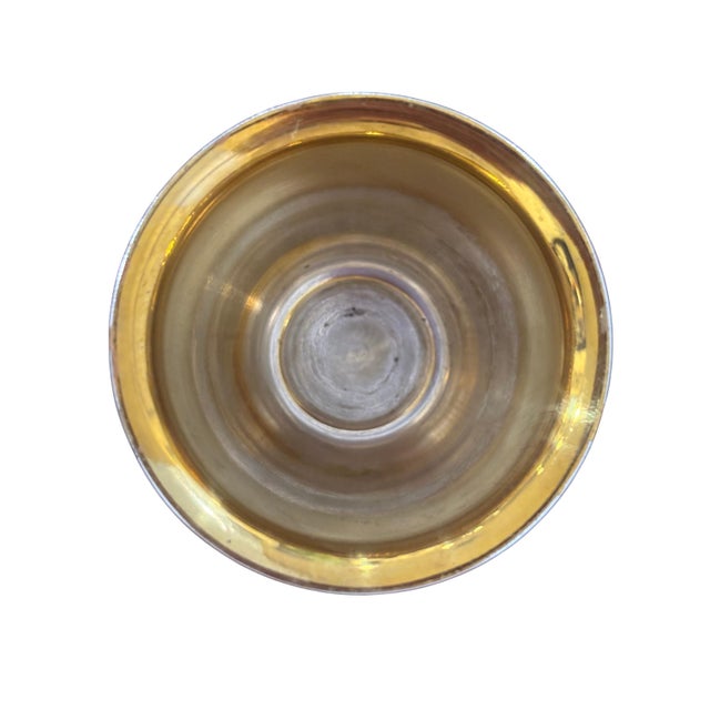 Vintage Gucci Silver-Tone Wild Boar Head Stirrup Cup For Sale In Charlotte - Image 6 of 8