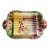 Antique 1930s St Clement French Majolica Asparagus Serving Platter For Sale
