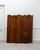 Antique Wavy Fir Wood Screen in the style of Baumann, 1930s, in Good conditions. Designed 1920 to 1949