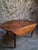 Antique French Round Oak Drop-Leaf Dining Table, 1870s For Sale - Image 16 of 18