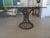 Traditional 1990s Iron Dining Table Attributed to Dennis and Leen For Sale - Image 3 of 9