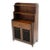 Antique English Mahogany Server Chiffonier Display Cabinet For Sale