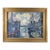 American School Industrial Harbor Scene, Oil on Canvas, C. 1920–1940, Framed For Sale