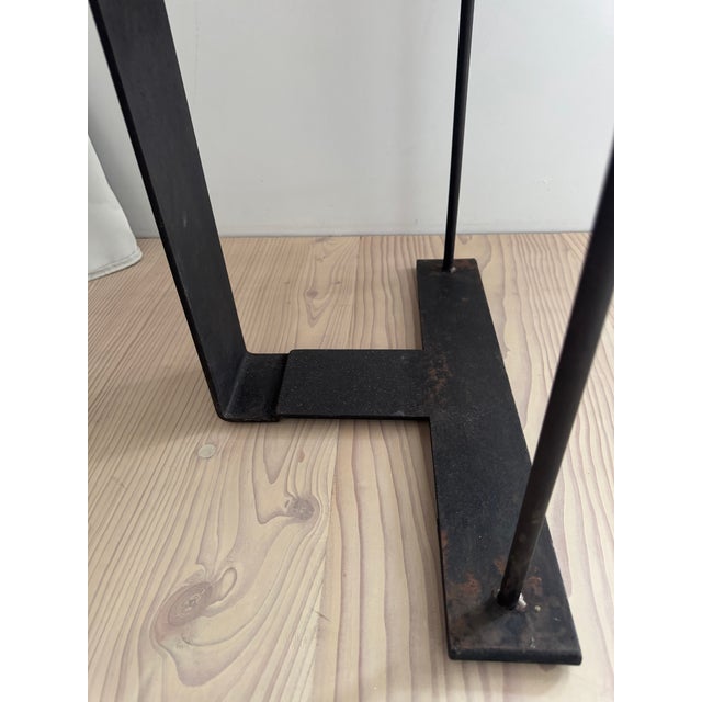 Vintage Stool by Pierre Chareau for Ecart International, 1990 For Sale - Image 14 of 18