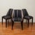 1930s Set of Six French Walnut Art Deco Dining chairs For Sale - Image 10 of 10