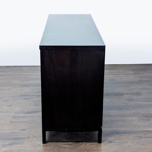 West Elm West Elm 9-Drawer Dresser in Dark Wood Finish For Sale - Image 4 of 10