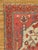 Indian Antique Persian Serapi Carpet, Handmade Rug Ivory, Light Blue, Rusty Red For Sale - Image 3 of 4