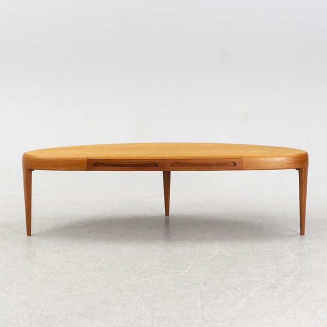 Mid-Century Modern Capri Teak Coffee Table by Johannes Andersen for Tresum, Denmark, 1960s For Sale - Image 3 of 7