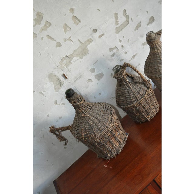 Vintage bottles, set of 3. Found in hungary 1 bottle :39 h 36 l 22 w 2 bottle :33 h26 w22 l 3 bottle 31 h22 w21 l