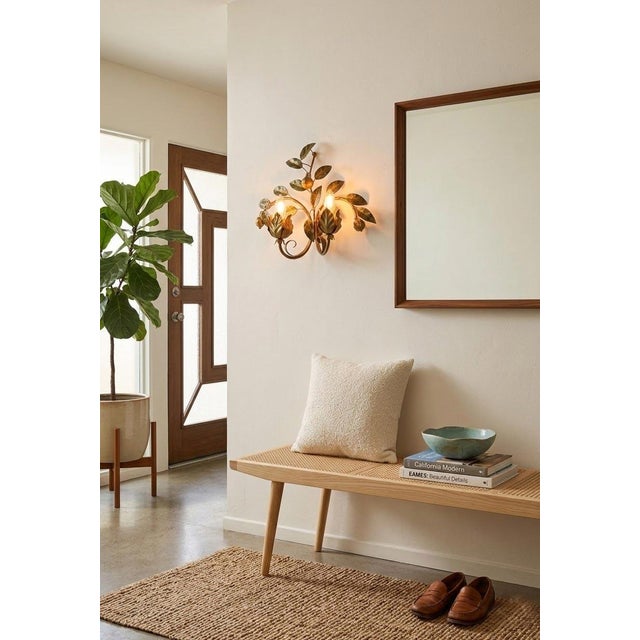 It works with two E14 type bulbs European Plug (up to 250V).The wiring of this item may be original and might need...