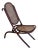 Vienna Secession Bent Oak & Cane Foling Chair No. 01 Attributed to Thonet For Sale