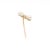 Vintage Antique Edwardian Diamond, Pearl, and Gold Stickpin For Sale - Image 4 of 12