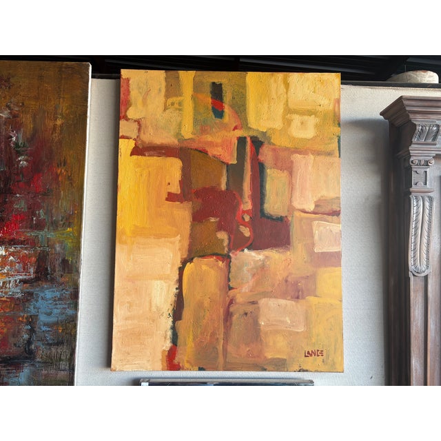 Mid-Century Abstract Painting For Sale - Image 9 of 9