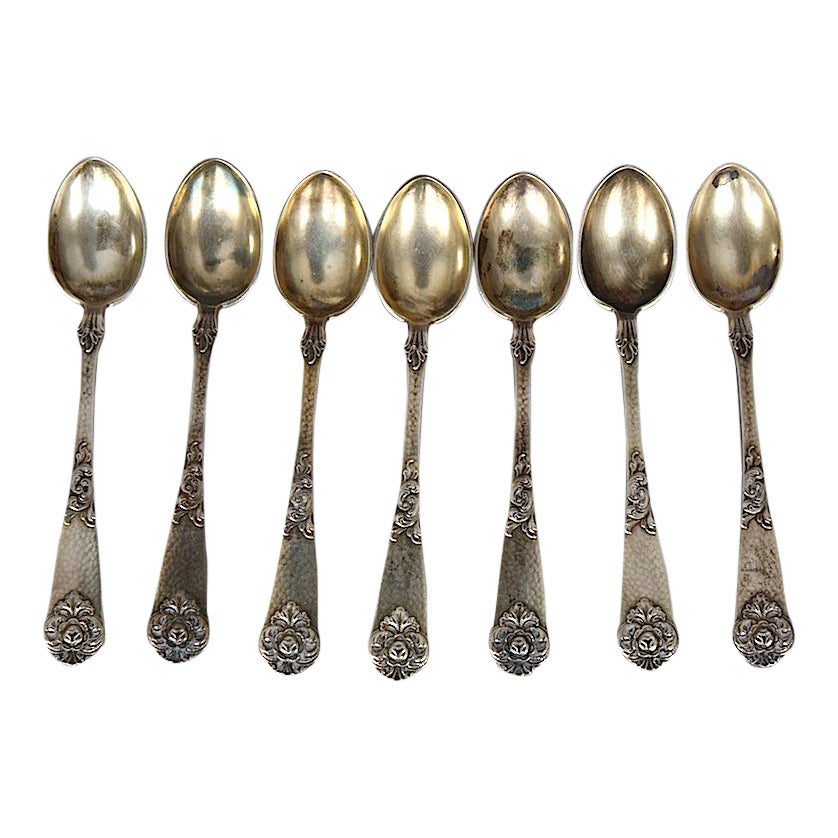 Vintage Thorvald Marthinsen Norwegian Sterling Silver Demitasse Spoons Set Of 7 Chairish Sterling flatware at the lowest price, guaranteed! vintage thorvald marthinsen norwegian sterling silver demitasse spoons set of 7