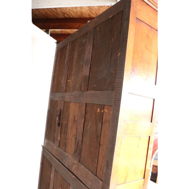 Antique French 19th Century Cherry Wood Buffet For Sale - Image 11 of 12