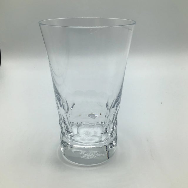 Glass Baccarat Crystal Grand Highball Glass For Sale - Image 7 of 12