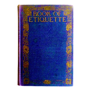 1922 Book of Etiquette by Lillian Eichler For Sale