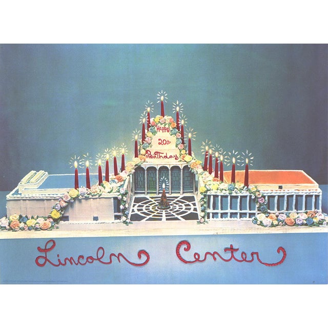 Artist: Larry Rivers Title: 20th Anniversary Of Lincoln Center Year: 1979 Signed: No Medium: Offset Lithograph Paper Size:...