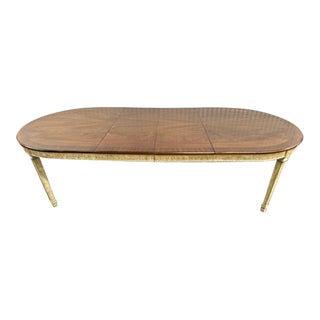 1960s Vintage Hand Finished Dining Room Table For Sale