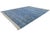2020s Modern Moroccan Indigo Blue Geometric Handmade Wool Rug 12x16 For Sale - Image 5 of 10