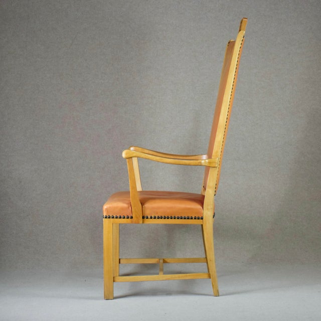 Mid-Century Modern Vintage Swedish Chair by Axel Einar Hjorth for Aski, 1950s For Sale - Image 3 of 9