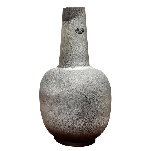 Mid-Century German Minimalist Studio Pottery Vase from Fritz Van Daalen, 1960s For Sale