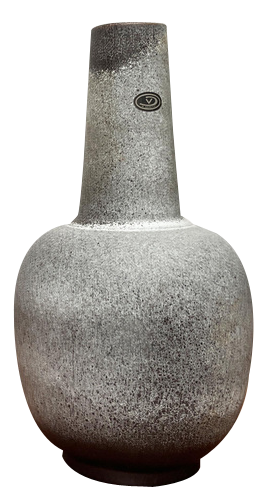 Mid-Century German Minimalist Studio Pottery Vase from Fritz Van Daalen, 1960s