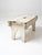 Wood Antique American Farmhouse White Painted Step Stool For Sale - Image 7 of 16