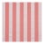 Schumacher Madison Wide Stripe Fabric In Pink For Sale