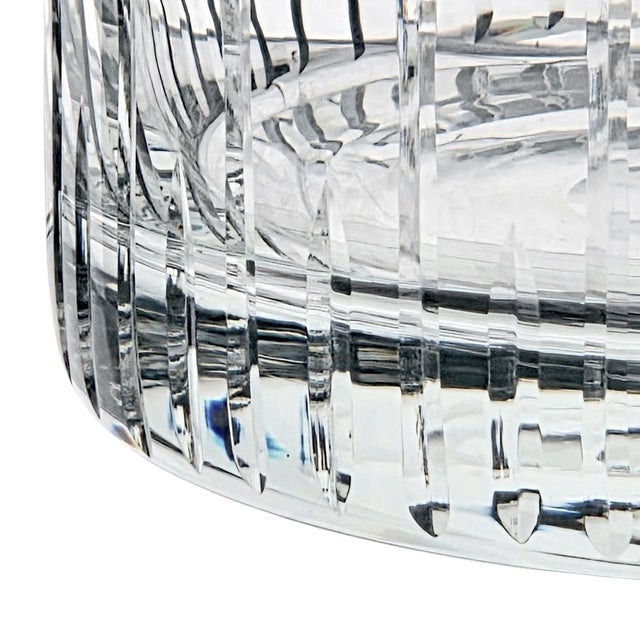 1990s Block Symphony Lead Crystal Water Pitcher For Sale - Image 11 of 15