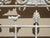 Pair Tall Vintage French Country Cast Iron White Twin Bed Frames Headboards For Sale In Los Angeles - Image 6 of 12