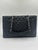 Black Chanel Black Quilted Leather Tote Bag For Sale - Image 8 of 12