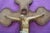 Folk Art Crucifix in Wood and Papier-Mâché For Sale - Image 3 of 4
