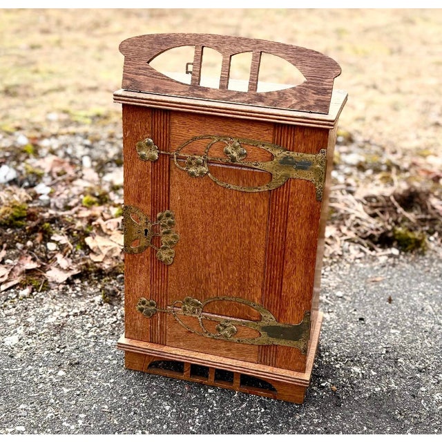 Art Nouveau Cabinet Shelf in Wood, 1970s For Sale - Image 4 of 11