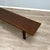 1970s Vintage Brutalist Walnut Bench by Giovanni Michelucci, 1970s For Sale - Image 5 of 10