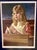 Blue Vintage Jim Daly Signed & Numbered Limited Edition Americana Print “Secret Admirer” Exquisitely Framed and Double Matted Excellent Condition. For Sale - Image 8 of 18