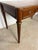 Elegant Early 20th Century Writing Desk With Brass Details and Three Drawers For Sale - Image 6 of 14