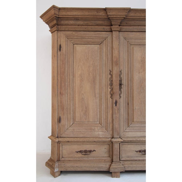 German Baroque Sacristy Cabinet, Late 18th Century For Sale - Image 9 of 18