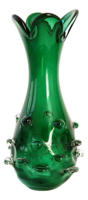 Green Murano Glass Vase, 1960s